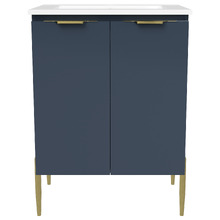 Nevada 600mm Freestanding Vanity with Ceramic Countertop
